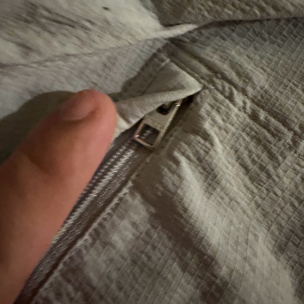 Athleta Light Gray Drawstring Shorts - image 8